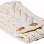 Women's Supersoft Merino Wool Cable Knit Headband by Aran Mills - 7 Colours