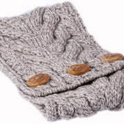 Women's Supersoft Merino Wool Cable Knit Headband by Aran Mills - 7 Colours