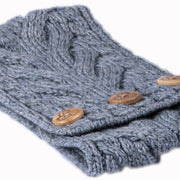 Women's Supersoft Merino Wool Cable Knit Headband by Aran Mills - 7 Colours