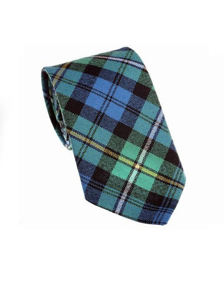100% Wool Tartan Neck Tie - Campbell of Argyll Ancient