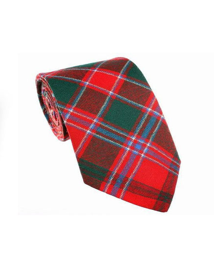 100% Wool Tartan Neck Tie - Dalziel Modern