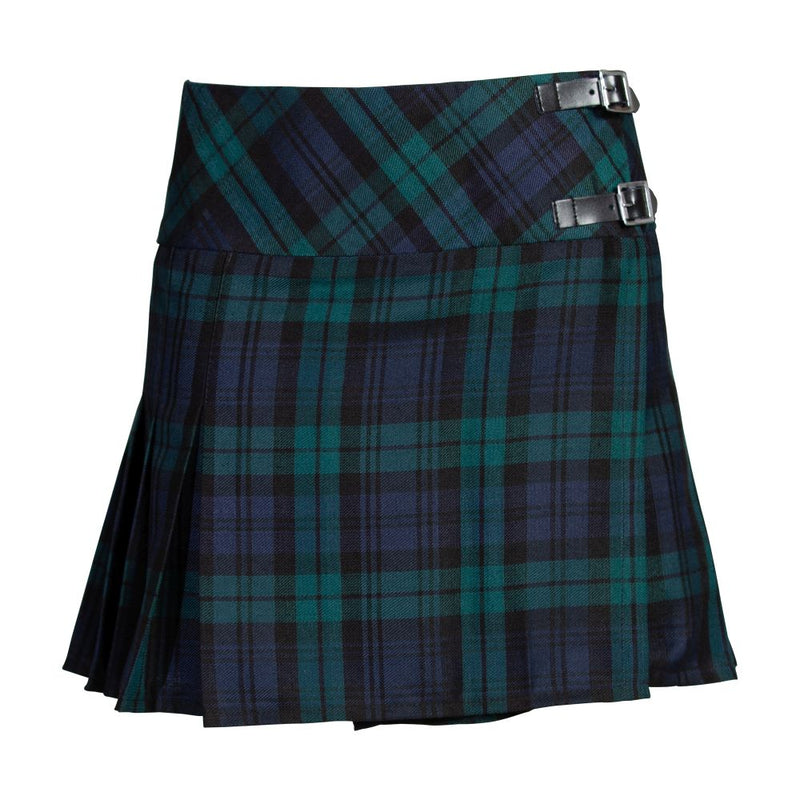 Ladies Polyviscose Billie Kilt - 16 inch Length - 5 Colours