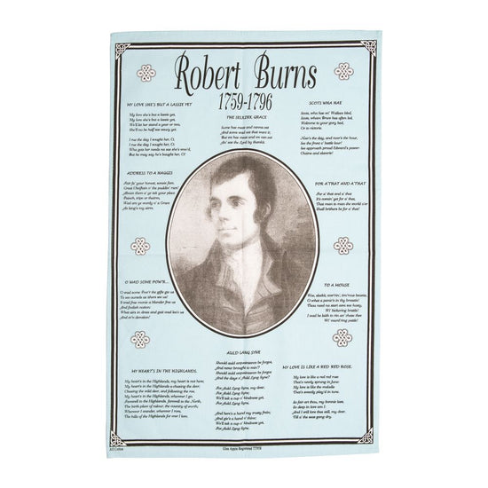 Robert Burns Tea Towel