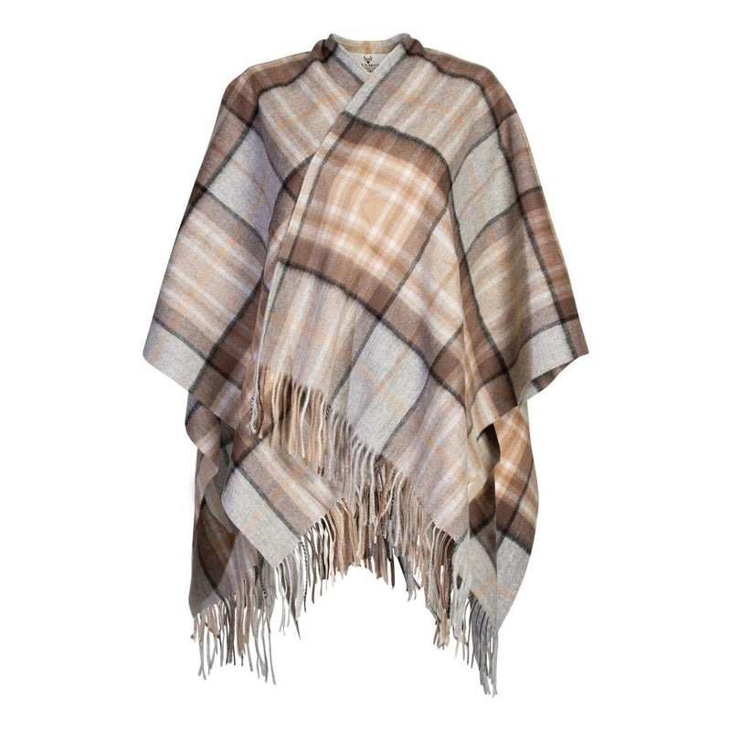 Glenmore Ladies 100% Lambswool Cape - MacKellar