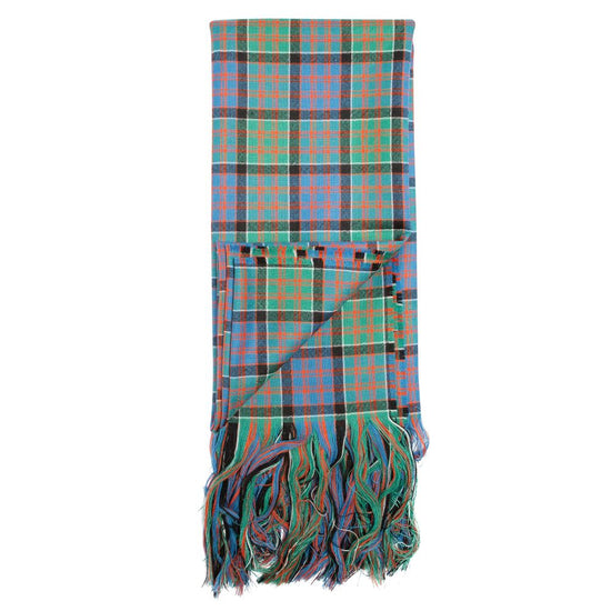 Women's 100% Wool Tartan Stole - MacDonald of Clanranald Ancient