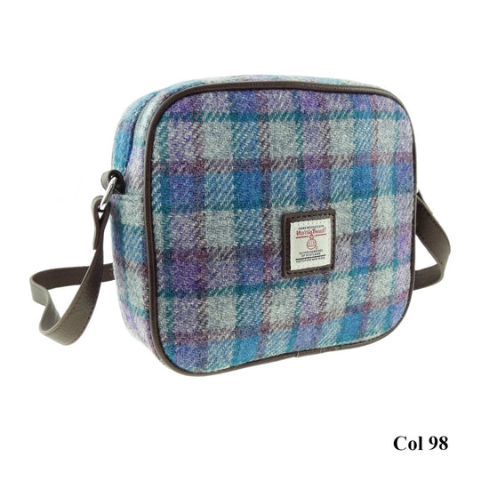 Harris Tweed Almond Square Mini Bag - 6 Colours