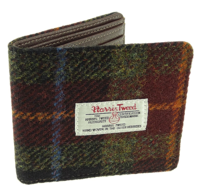 Harris Tweed Classic Gents Wallet - Mull - 6 Colours