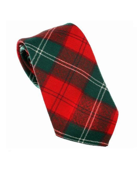 100% Wool Tartan Neck Tie - Lennox Modern