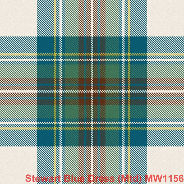 Stewart Dress Blue Muted