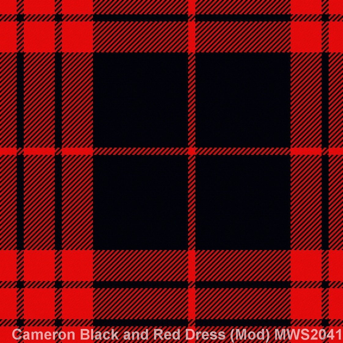 Cameron Black and Red Dress Modern