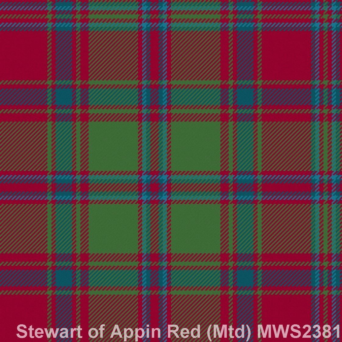 Stewart of Appin Red Muted