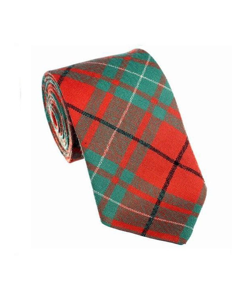 100% Wool Tartan Neck Tie - MacAuley Ancient