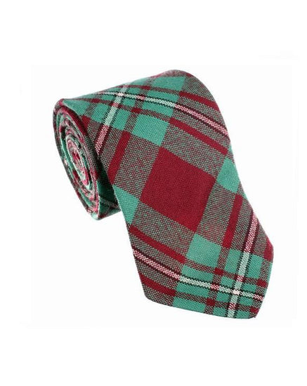 100% Wool Tartan Neck Tie - MacGregor Hunting Ancient
