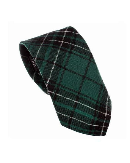 100% Wool Tartan Neck Tie - MacLean Hunting Modern
