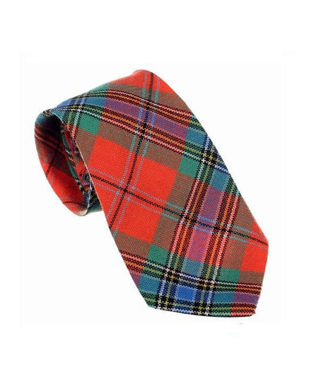 100% Wool Tartan Neck Tie - MacLean of Duart Ancient