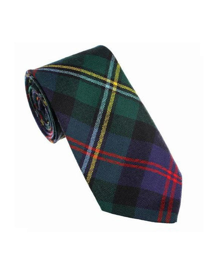 100% Wool Tartan Neck Tie - Malcolm Modern