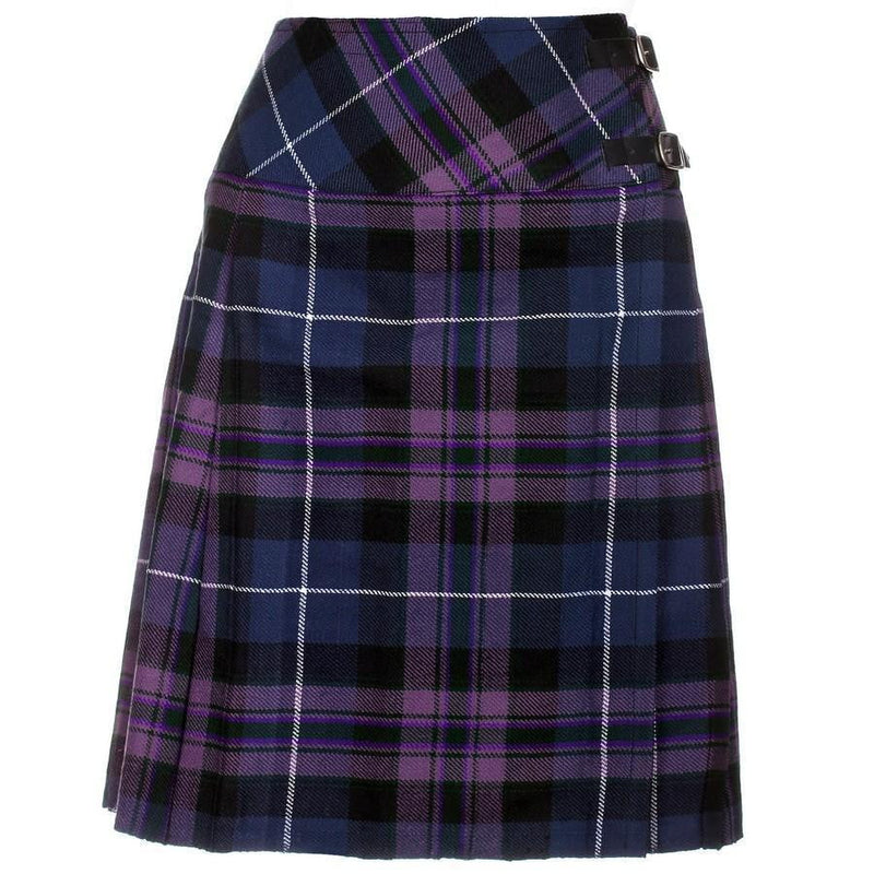 Women's Acrylic Knee Length Kilt - 20 inch Length - 6 Colours