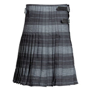 Men's Kilt, 8 Yard Polyviscose - Grey Highlander