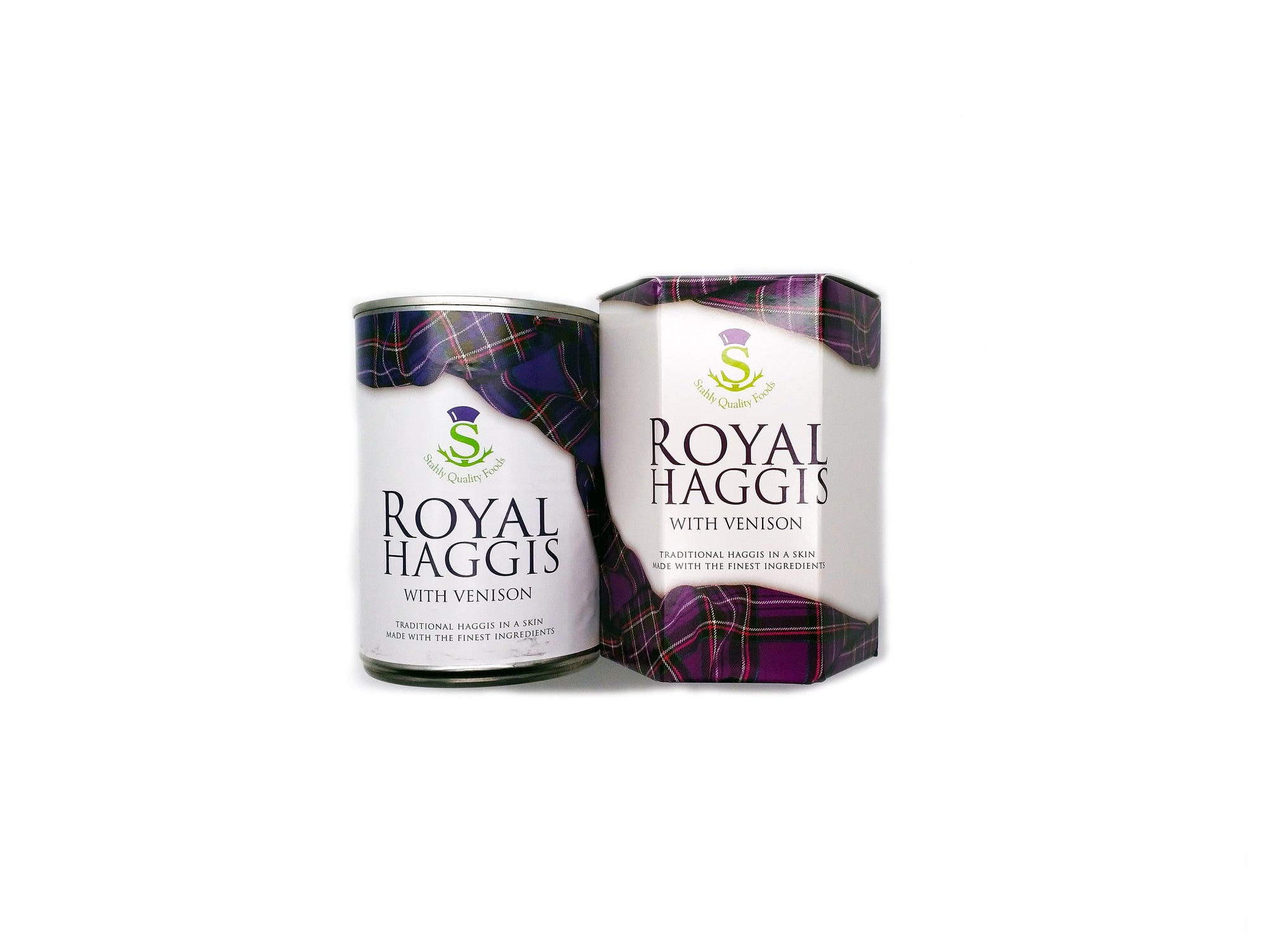 Scottish Traditional Royal Haggis With Venison Tin - Gift From