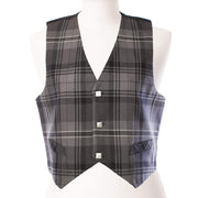 Gents Polyviscose Tartan Waistcoat - 5 Tartans - CLEARANCE