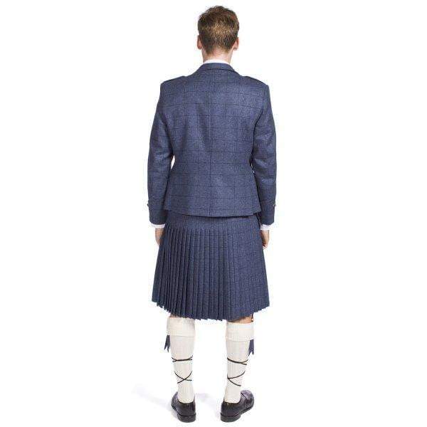 Complete Prestige Tweed Argyle Jacket and Kilt Outfit Made to Order