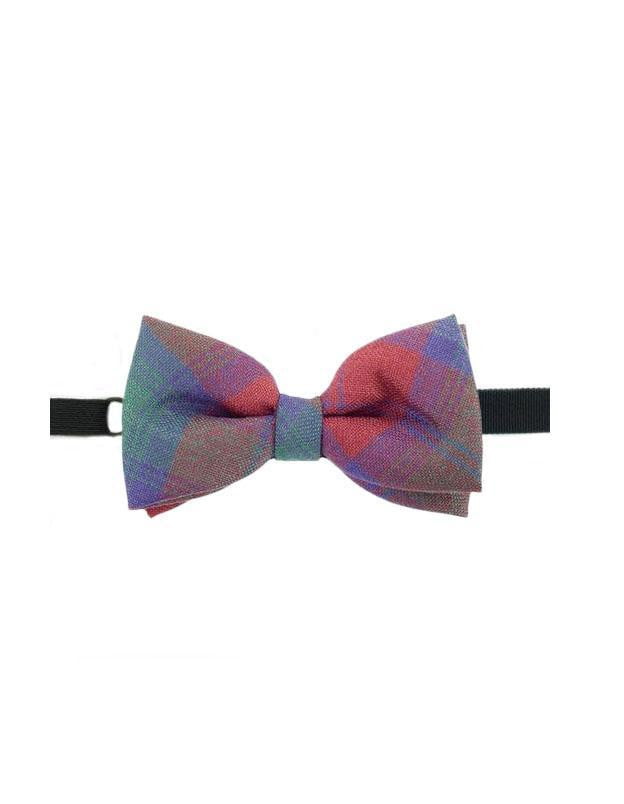100% Wool Tartan Bow Tie - Lindsay Ancient
