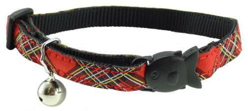 Royal Stewart Cat Collar