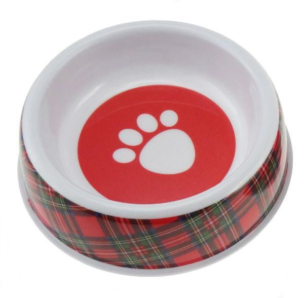 Tartan Dog Bowl