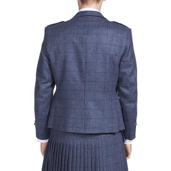 Luxury Argyle Tweed Kilt Jacket & 5 Button Waistcoat Made to Order