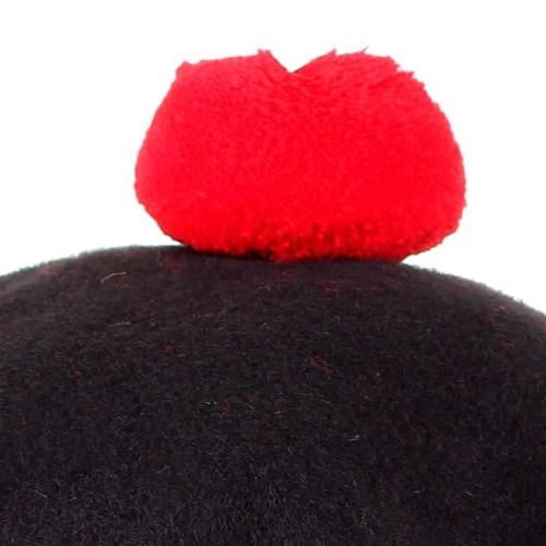 Balmoral Bonnet - Red/White/Black Diced