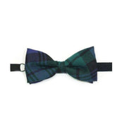 100% Wool Tartan Bow Tie - Black Watch Modern