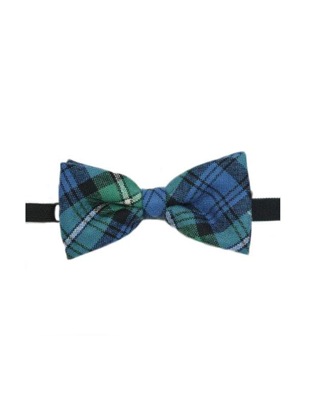 100% Wool Tartan Bow Tie - Forbes Ancient