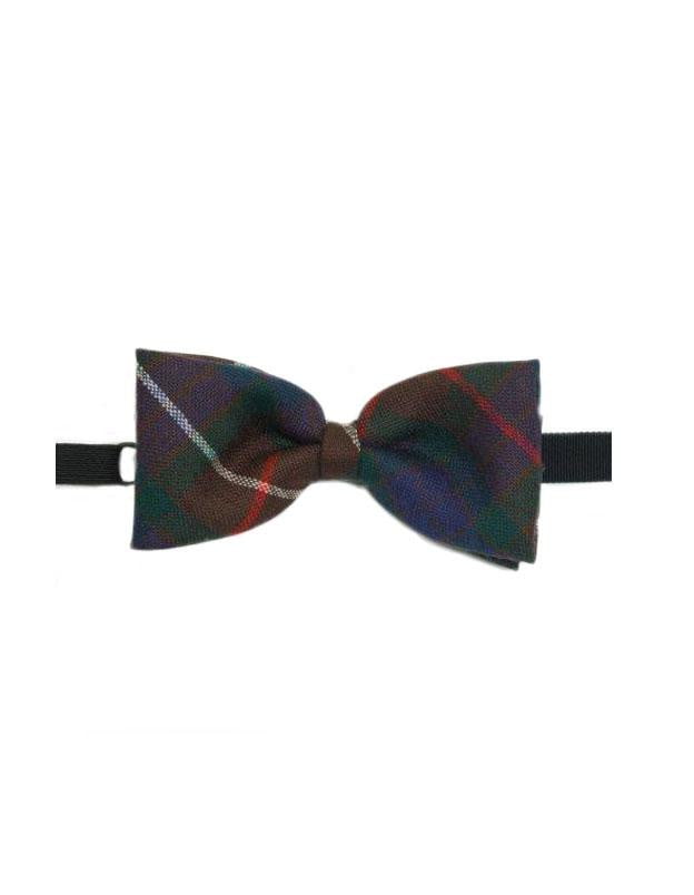 100% Wool Tartan Bow Tie - Fraser Hunting Modern