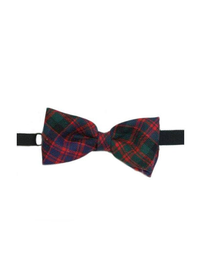 100% Wool Tartan Bow Tie - MacDonald Clan Modern