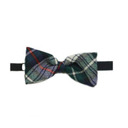 100% Wool Tartan Bow Tie - Mackenzie Dress Modern