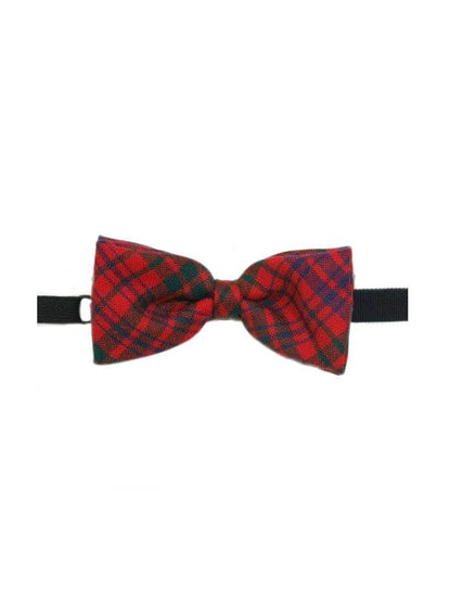 100% Wool Tartan Bow Tie - Ross Modern