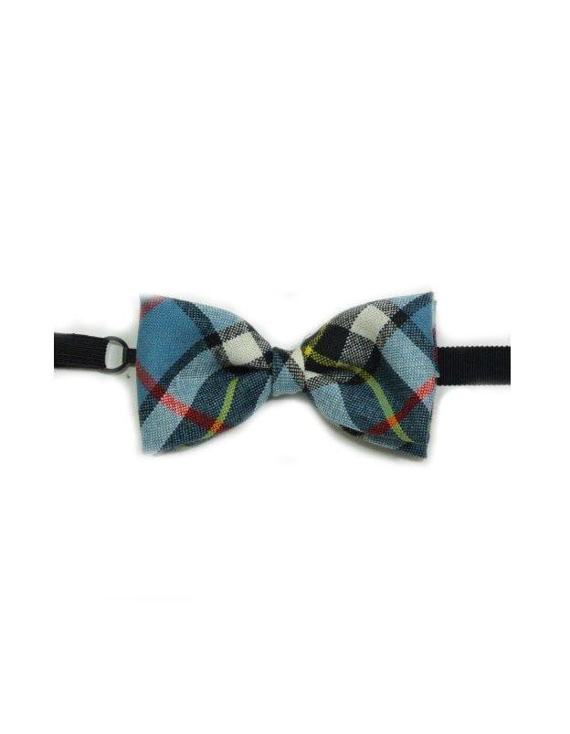 100% Wool Tartan Bow Tie - Thomson Modern