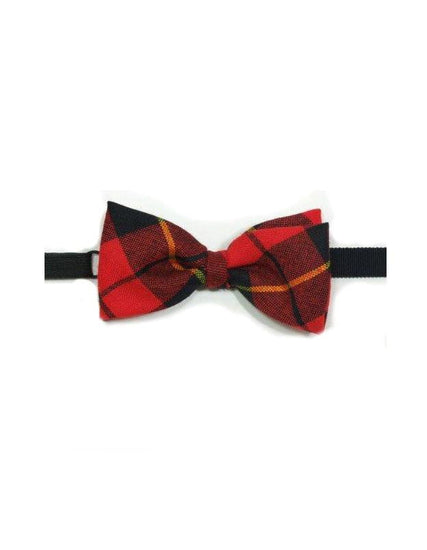 100% Wool Tartan Bow Tie - Wallace Modern