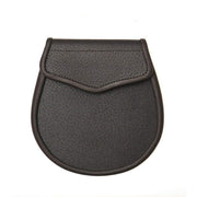 Dark Brown Leather Basic Design Sporran