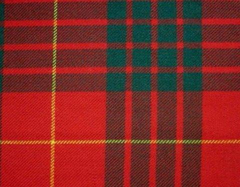 Tartan Swatch - 16oz Lochcarron Strome Material