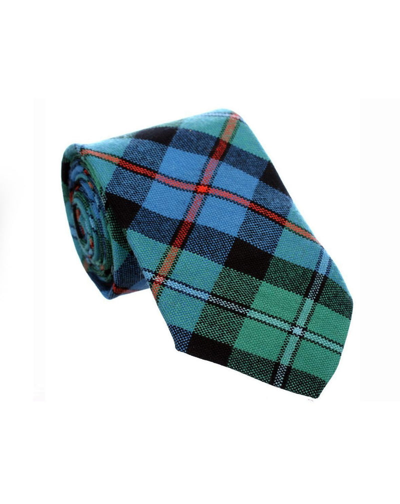100% Wool Tartan Neck Tie - Campbell of Cawdor Ancient