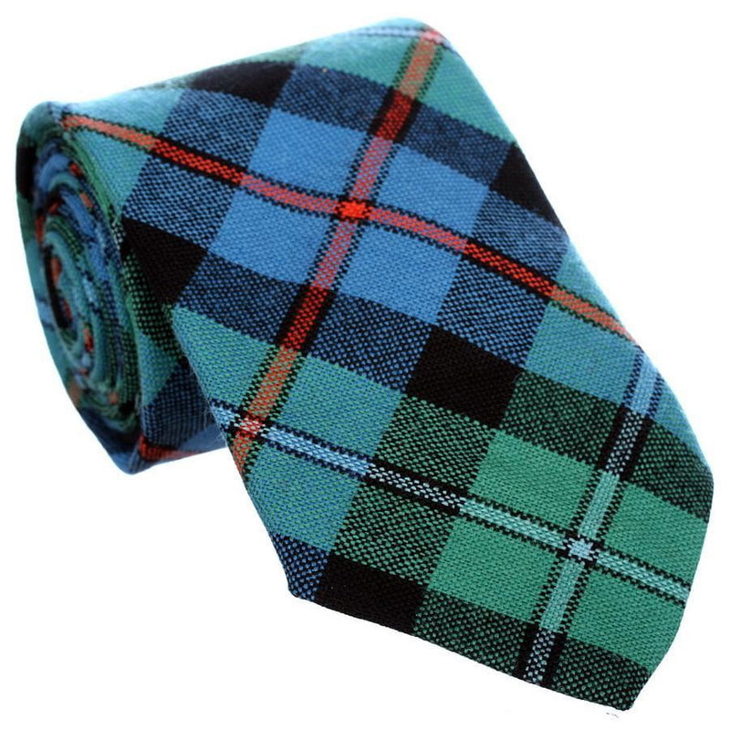100% Wool Tartan Neck Tie - Campbell of Cawdor Ancient