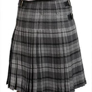 Men's Kilt, 8 Yard Polyviscose - Hamilton Grey