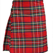 Men's Kilt, 8 Yard Polyviscose - Royal Stewart Modern