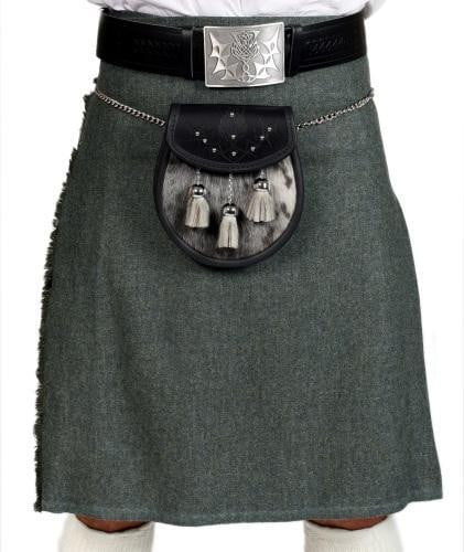 Men's 5 Yard 100% Wool 16oz Heavyweight Tweed Traditional Kilt - Made to Order