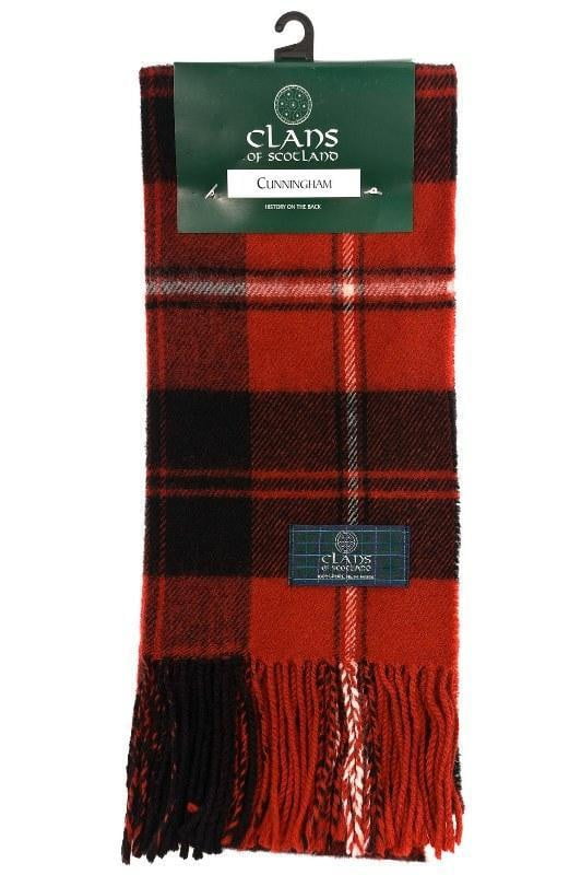 Clan Tartan Scarf - Cunningham Modern