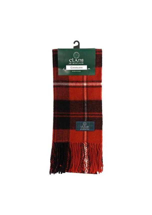 Clan Tartan Scarf - Cunningham Modern