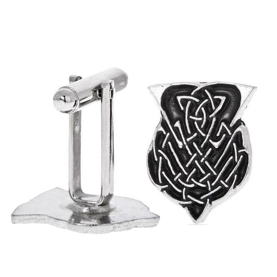 Cut Out Thistle Cufflinks