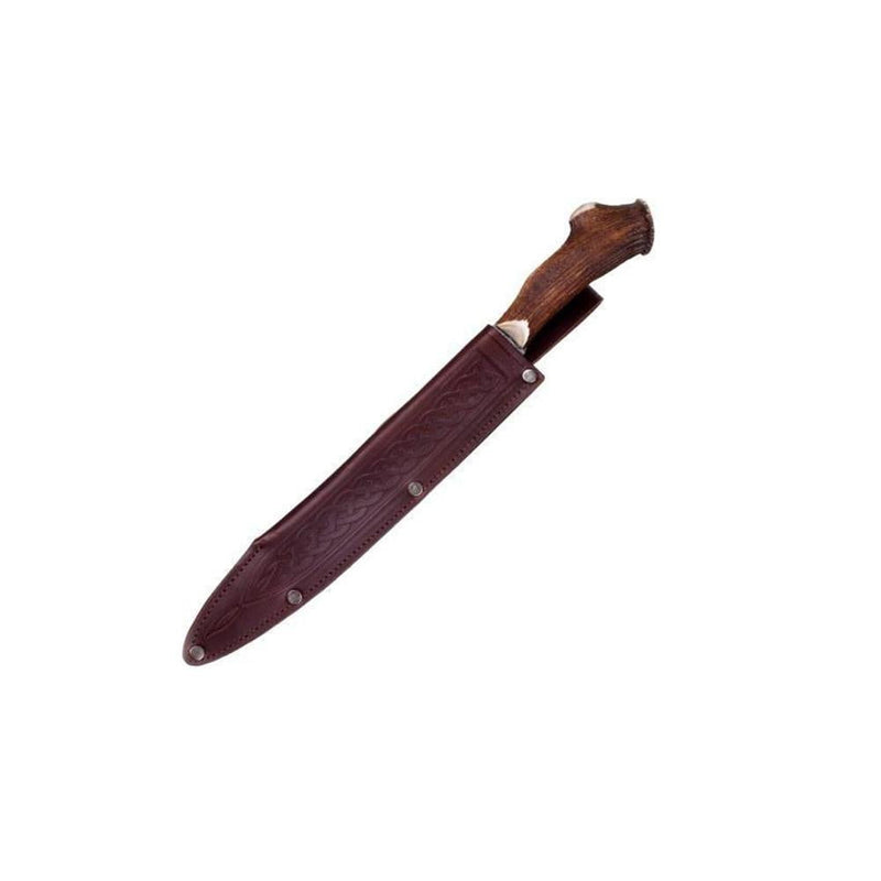 Carbon Steel Dirk with Horn Handle