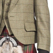 Luxury Estate Tweed Kilt Jacket with 5 Button Waistcoat Made to Order